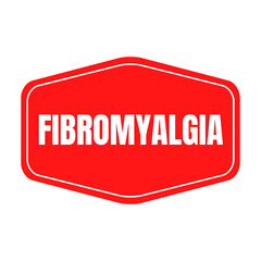 Fibromyalgia disease symbol icon