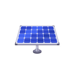 solar panel Icon Isolated Sign Flat Style Vector Illustration Symbol on White Background