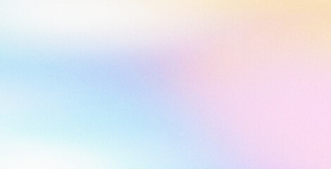 Purple pink blue white pastel grainy gradient background, grainy texture effect, web banner design copy space - obrazy, fototapety, plakaty