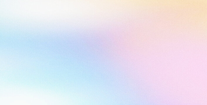 Purple pink blue white pastel grainy gradient background, grainy texture effect, web banner design copy space