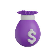 3d icon financial business