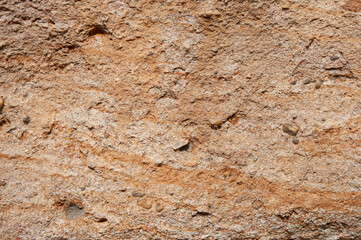 Texture of brown sandstone