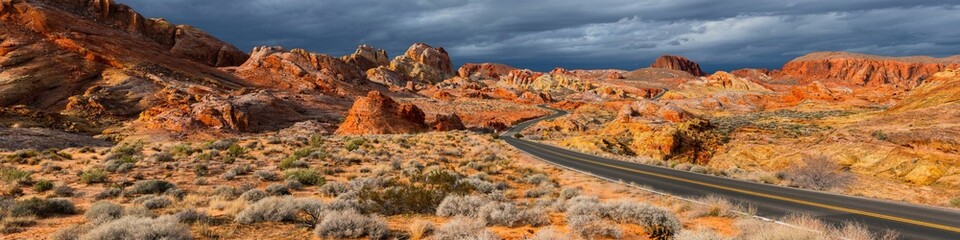 Dramatic Stormy Clouds Over Nevada Desert | Breathtaking 4K Video of Nature's Power and Serene Landscape