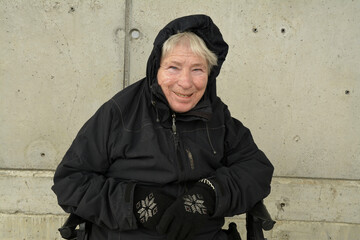 seniorin unterwegs