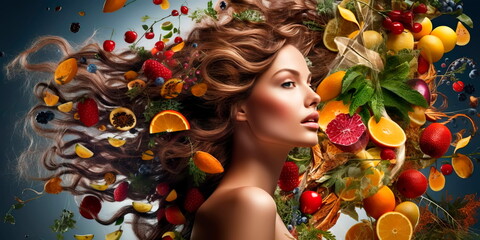 benefits of incorporating natural dietary supplements, such as collagen, biotin, and omega-3 fatty acids, into daily routines to promote healthy hair, skin, and nails. Generative AI