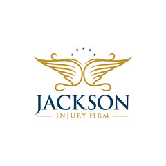 wings star logo company logo