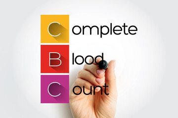 CBC Complete Blood Count - blood test used to evaluate your overall health and detect a wide range...