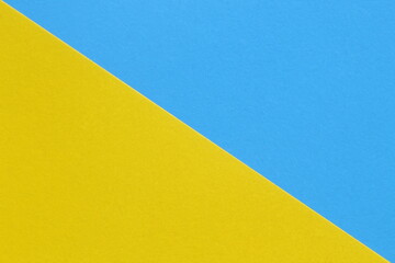 Yellow and blue colors in one photo.