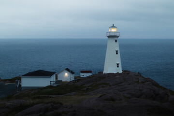 Fototapeta na wymiar Cape spear lighthouse