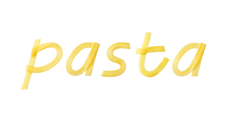 inscription paste on a transparent background