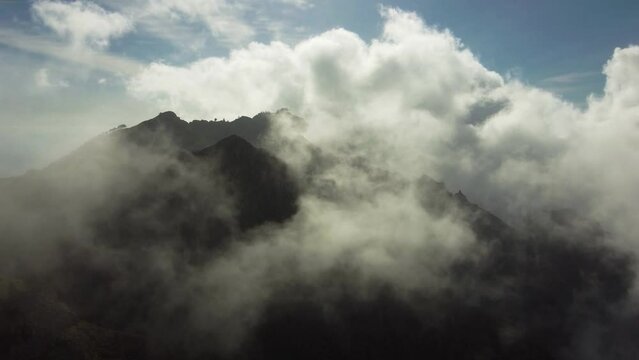 La Gomera, zerklüftete Berglandschaft