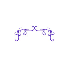 Decorative Vintage Corner Border