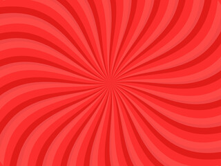 Red Comic Spiral Background