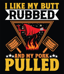 bbq tshart art vector design