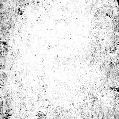 Fototapeta na wymiar Distressed black texture. Dark grainy texture on white background. Dust overlay textured. Grain noise particles. Rusted white effect. Grunge design elements.