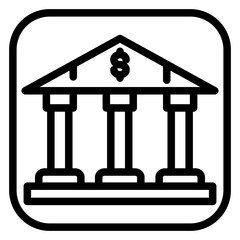 Bank app Icon style