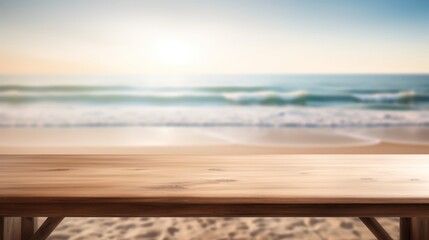 sunset on the beach HD 8K wallpaper Stock Photographic Image