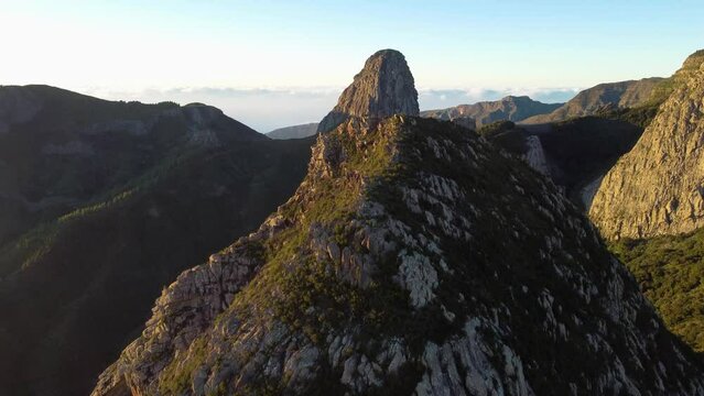 Roque de Agando, La Gomera