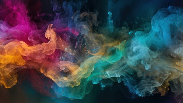 abstract background with smoke HD 8K wallpaper Stock Photographic Image