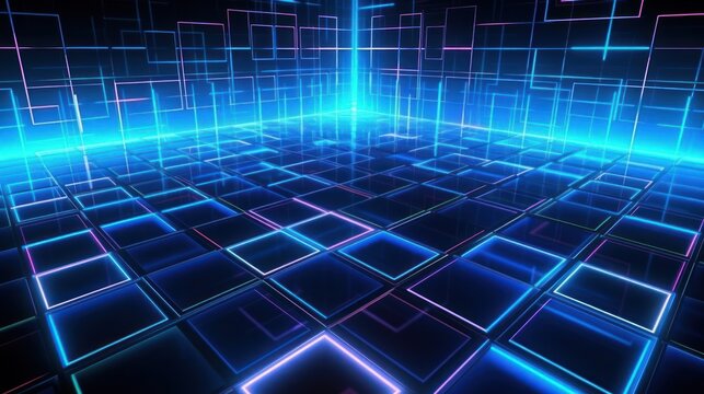 abstract blue background HD 8K wallpaper Stock Photographic Image