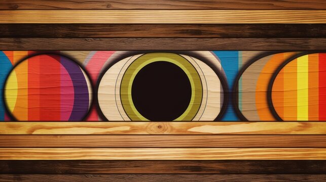 Wooden Background with Patterns HD 8K wallpaper Stock Photographic Image
