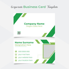 elegant and modern business card template design