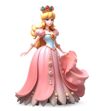 2,796 Princess Peach Images, Stock Photos, 3D objects, & Vectors