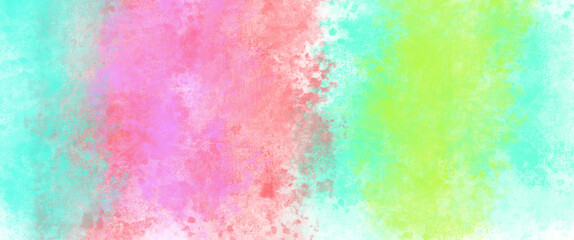 Colorful abstract background with splashes