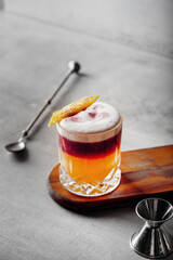 New York Sour Cocktail