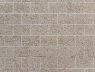 Ashlar masonry texture, white rectangular and flat stones with clear joints - obrazy, fototapety, plakaty