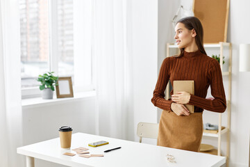 girl student exam education schoolgirl desk teenager notebook table preparation