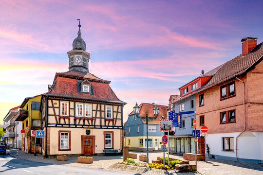 Altstadt, Bad Soden Salm&uuml;nster, Deutschland 