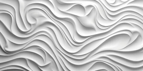Obraz premium Abstract 3d white background