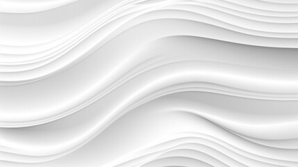 Obraz premium abstract white wave background for your design. Generative Ai. 