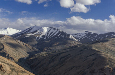 Ladakh is a high plateau in India, bordering the Himalayas and the Karakorum.