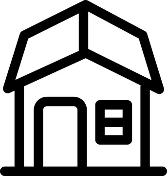 &Iacute;cone de casa em linha