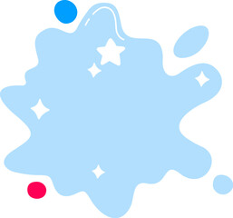 Blot Badge For Lettering