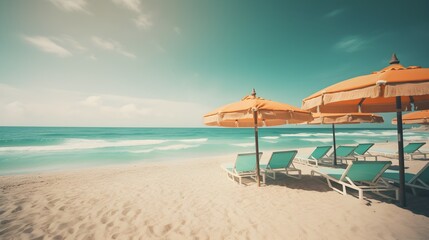 Tranquil waterside, sandy beach, cotton candy skies, and peaceful ocean retreat