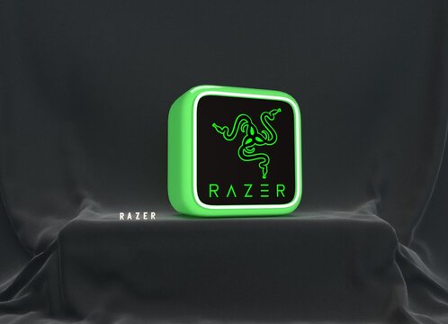razer, It is a visual design. - Social Media Background Design
