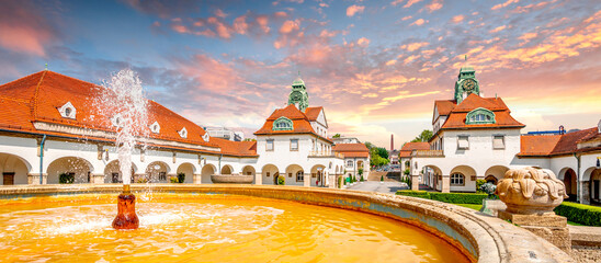Altstadt, Bad Nauheim, Deutschland 