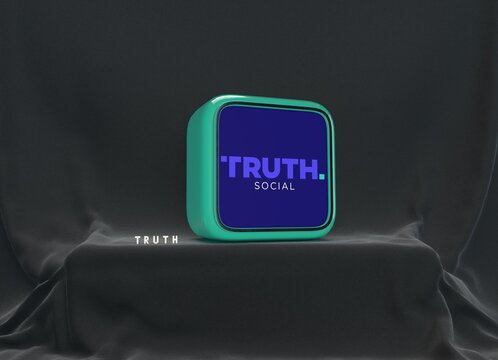  Truth Social, It is a visual design. - Social Media Background Design