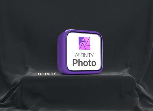 Affinity Photo, It is a visual design. - Social Media Background Design