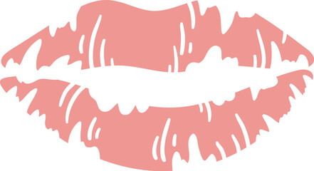 Lipstick Kiss Print