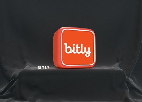 Bitly, It is a visual design. - Social Media Background Design