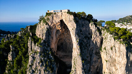 Mountain View with Cave View