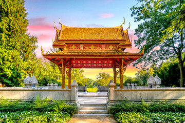 Thai Tempel, Bad Homburg vor der Höhe, Deutschland 