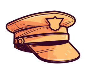 golden law uniform cap accessory