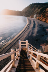 Sidmouth Beach Sunset