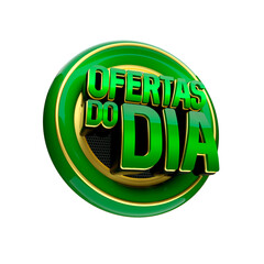 seal 3d rendered supermarket socialmedia offers