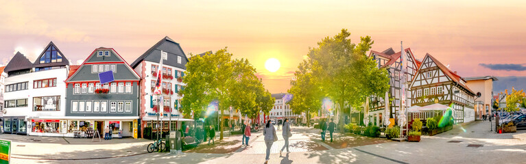 Altstadt, Bad Hersfeld, Deutschland 